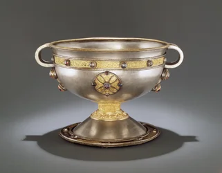 Der Kelch von Ardagh, Reerasta, County Limerick, frühes 8. Jahrhundert